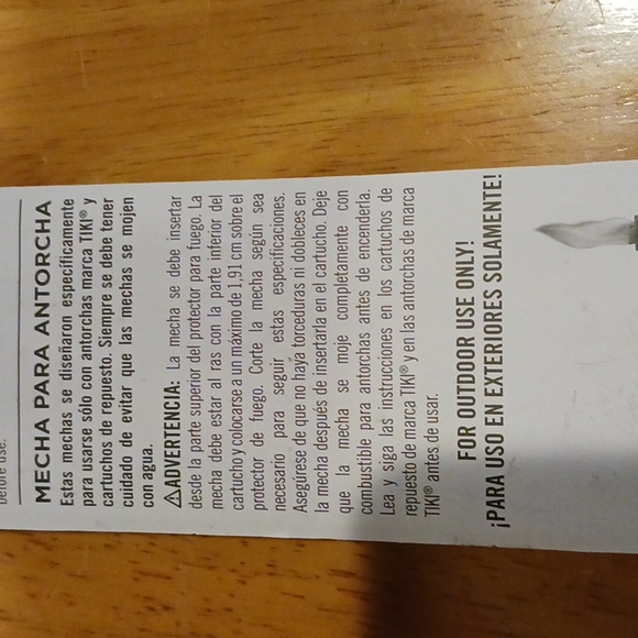 Tiki Torch wick - Picture 4 of 5